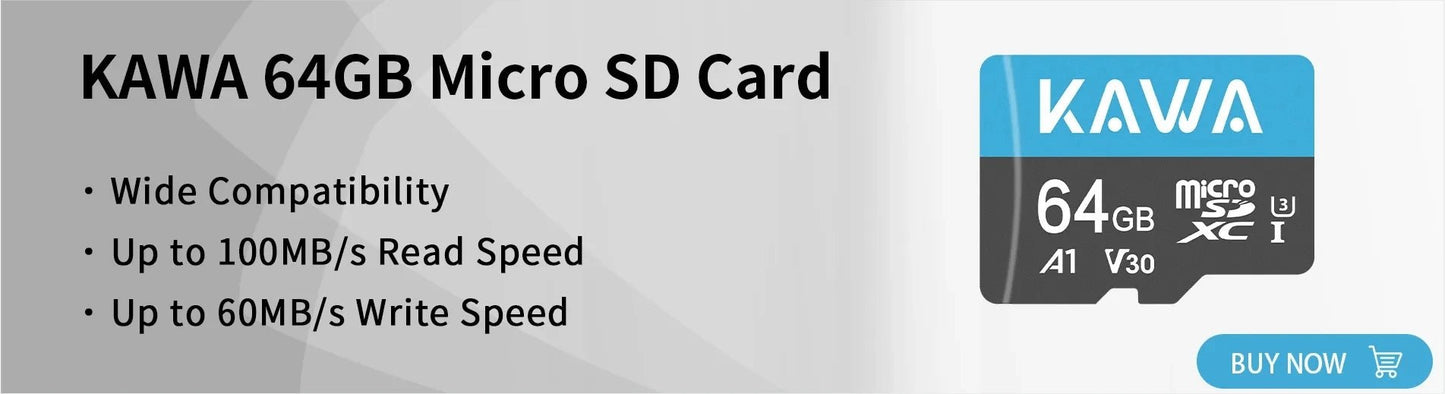 2K Dash Camera For Car DVR Dash Cam In The Car KAWA D5 Video Recorder Emergency Voice Control Night Vision WiFi APP Monitor WDR - XS - ORIZED