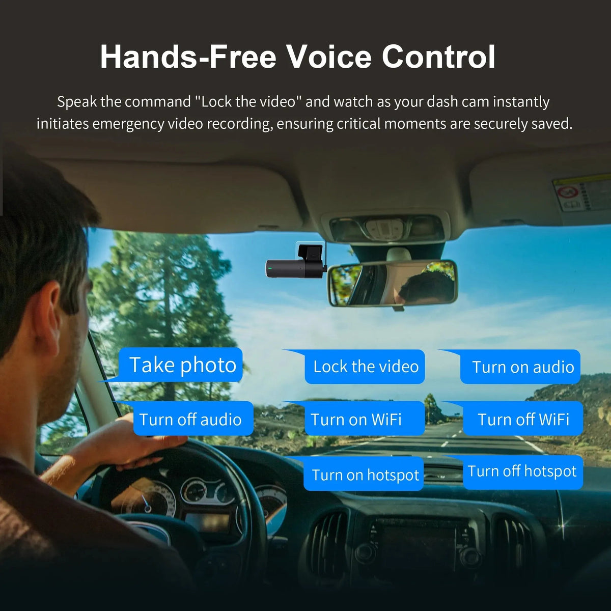 2K Dash Camera For Car DVR Dash Cam In The Car KAWA D5 Video Recorder Emergency Voice Control Night Vision WiFi APP Monitor WDR - XS - ORIZED