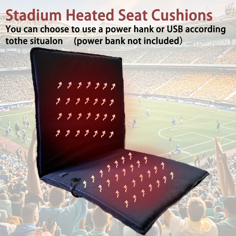 Portable Heated Foldable Seat Cushion with USB Power - XS - ORIZED