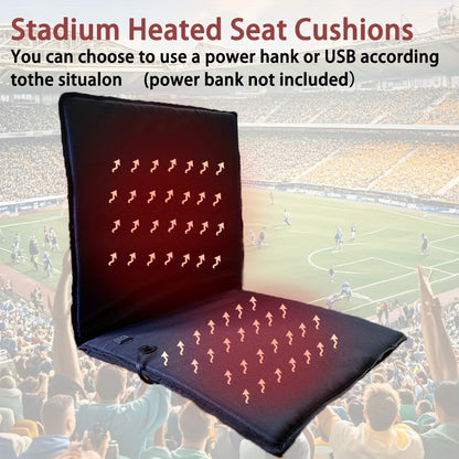 Portable Heated Foldable Seat Cushion with USB Power - XS - ORIZED